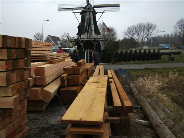 Hout Kolham met schaalmolen