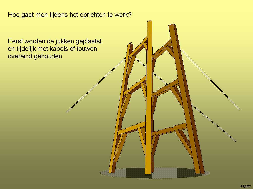 tekening twee gebinten tekening twee gebinten