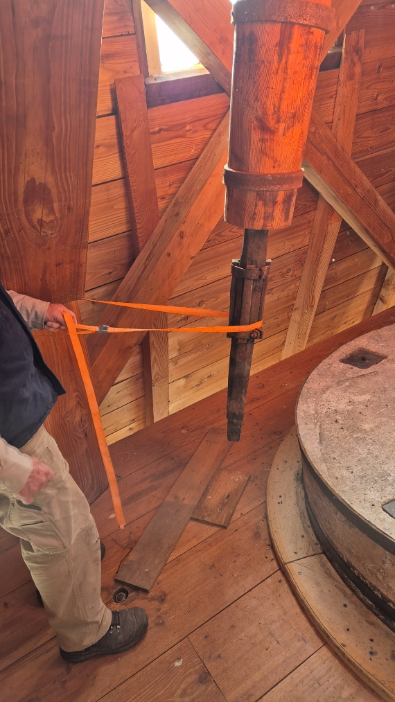 Steenspil naar achtkant schuiven